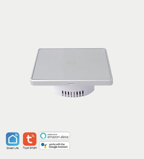FD WiFi Smart Touch Switch - Silver - Image 3