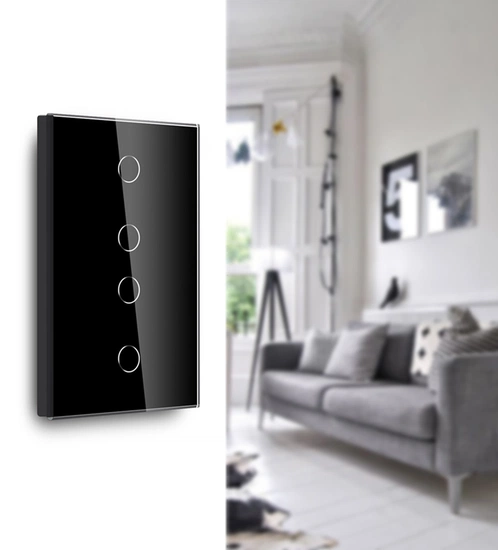 Universal WiFi Smart Touch Switch 4 Gang - Image 4