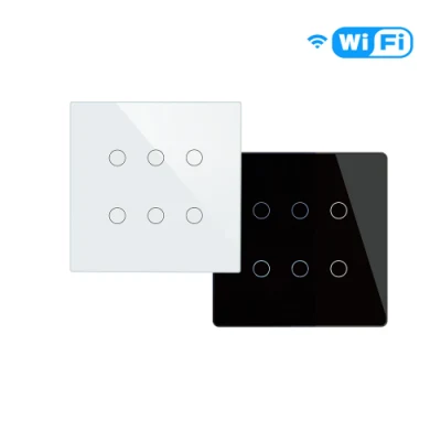WiFi - Smart Touch Switch 6 Gang