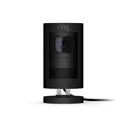Ring Stick UP Wired Camera - Black