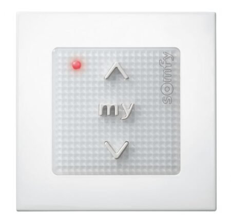 Somfy Smoove Origin RTS Wall Switch